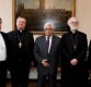 Palestinian President Mahmoud Abbas meets Christian Leaders