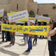 Christian Schools Protest in front of the Ministry of Education in Jerusalem